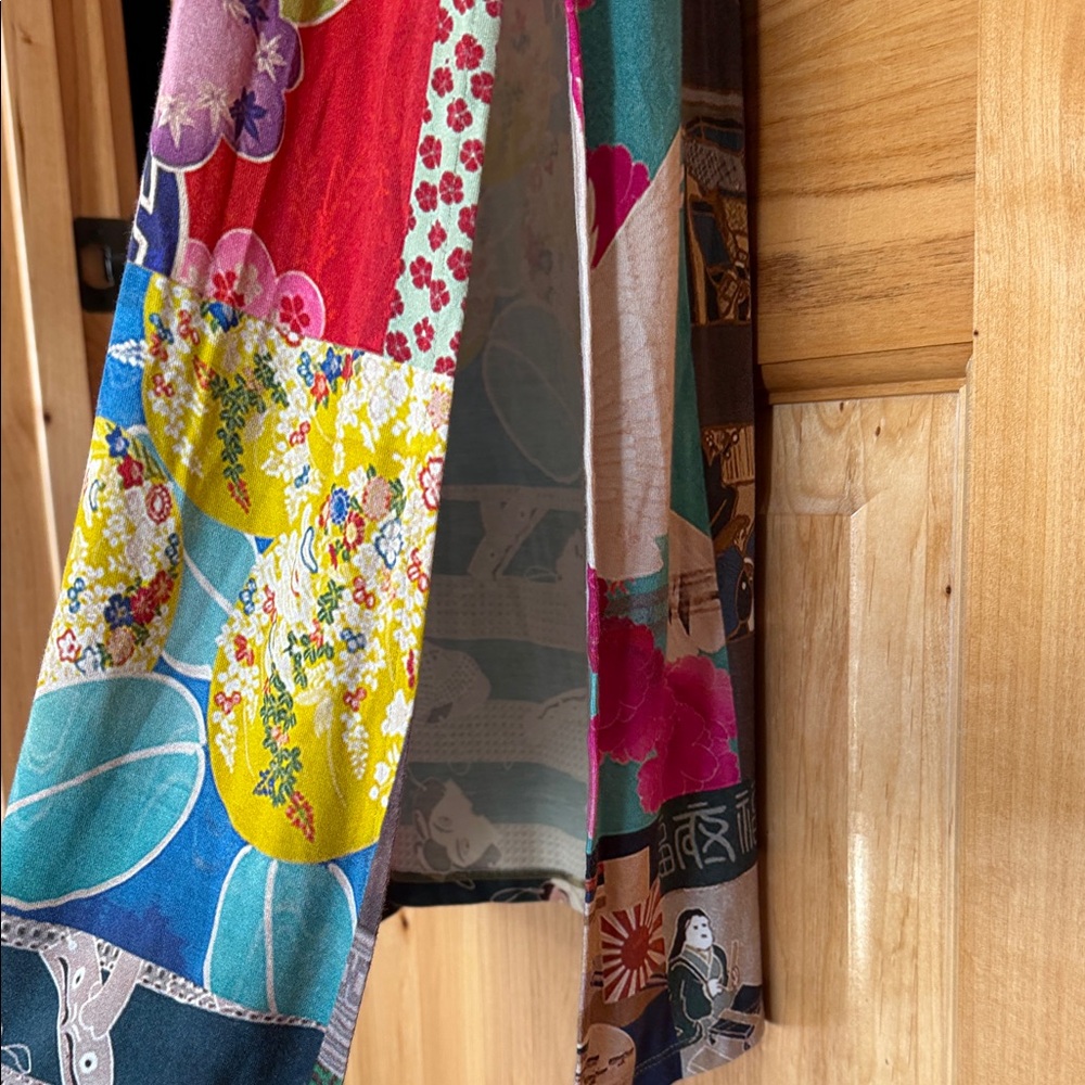 Johnny Was Multicolor Patchwork Maxi Skirt - Picture 6 of 8